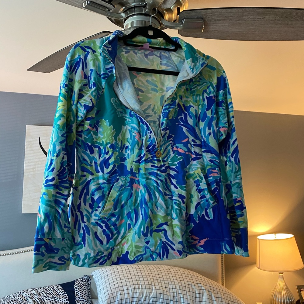 Lilly pulitzer popover half zip